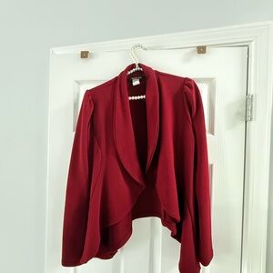 Fashion Nova Red Blazer